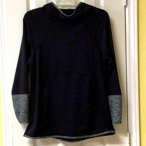 AVIA BLACK WITH GRAY HOODIE M 8-10